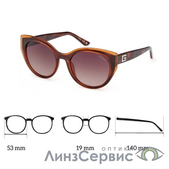 солнцезащитные очки guess 7909 52f  в салоне ЛинзСервис